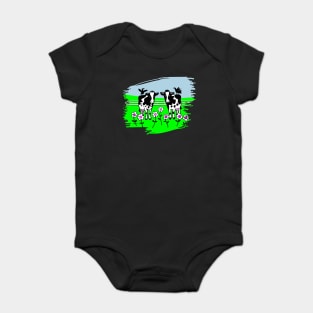 Cows Make Me Happy Baby Bodysuit